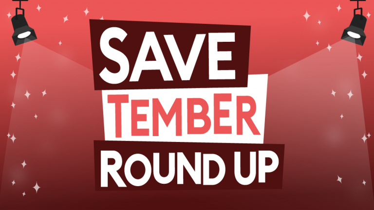 Savetember Roundup: Unmissable Savings