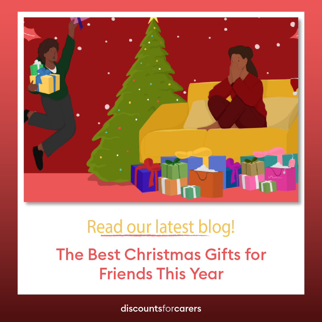 The Best Christmas Gifts For Friends UK Discounts For Carers Blog