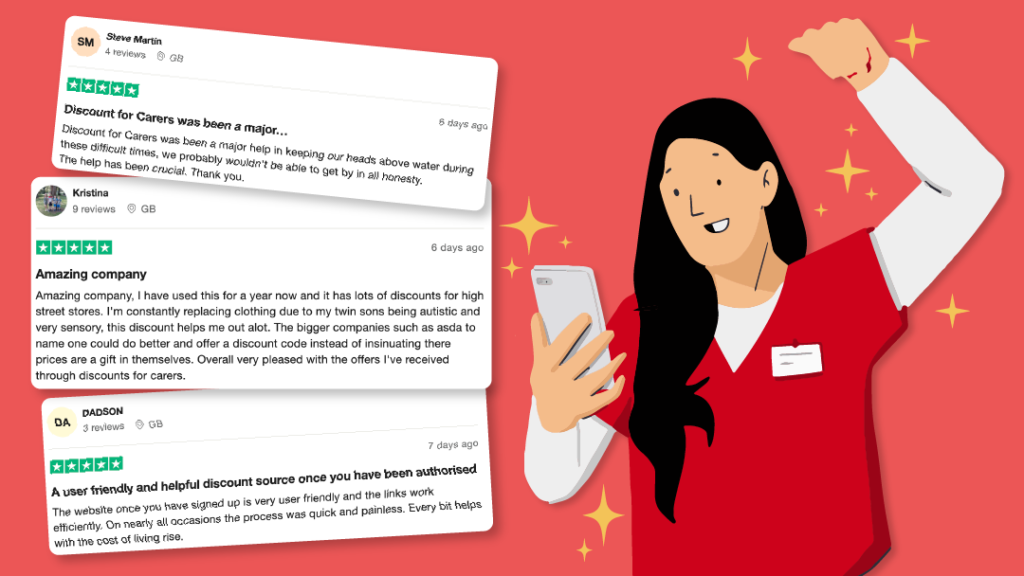 Discounts for Carers is a FREE to-join and FREE-to-use discount scheme for Carers, both paid & unpaid, for over 20+ years. We're all about making your life a little lovelier with our money-saving offers.