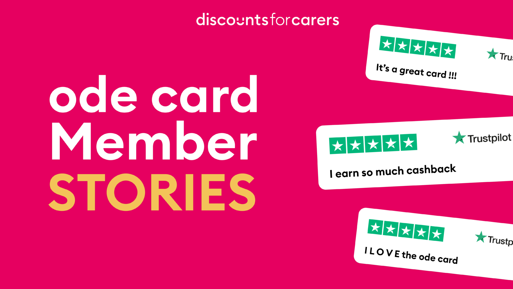"ode card Member STORIES"